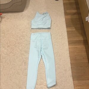IVL Women's Light Blue Activewear Set